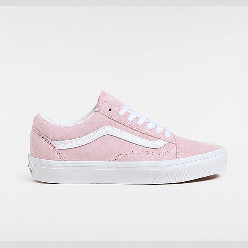 VANS Pig Suede Old Skool Shoes (zephyr) Unisex Pink, Size 12