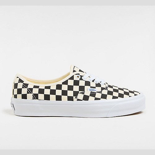 VANS Premium Authentic 44 Shoes (lx Checkerboard Black/off White) Unisex White, Size 2.5