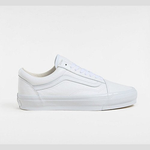 VANS Premium Old Skool 36 Shoes (white/white) Unisex White, Size 12