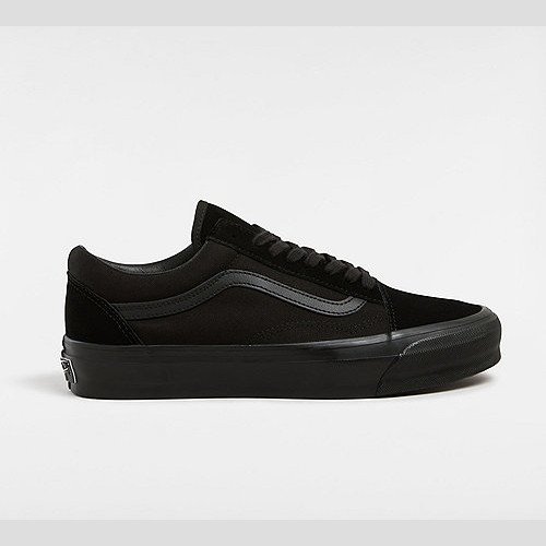 VANS Premium Old Skool Shoes (black/black) Unisex Black, Size 12