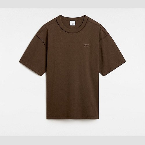 VANS Premium Short Sleeve T-shirt (demitasse) Men Brown, Size XXL