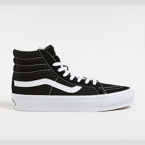 VANS Premium Sk8-hi 38 Reissue Shoes (black/white) Unisex Black, Size 2.5