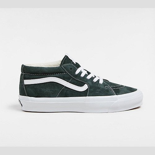 VANS Premium Sk8-mid 83 Shoes (scarab) Unisex Green, Size 12