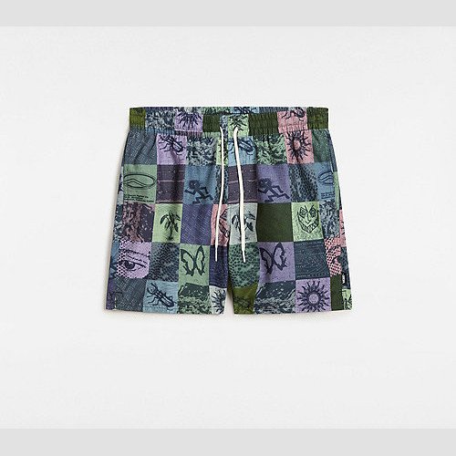 VANS Primary Solid Elastic Boardshorts (multi Color) Men Multicolour, Size XXL