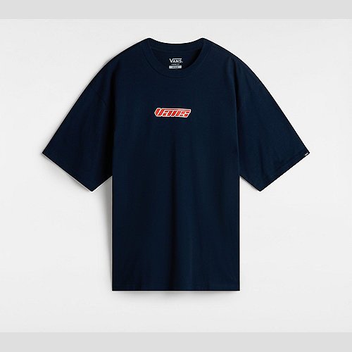 VANS Retro Hook And Loop T-shirt (navy) Men Blue, Size XXL