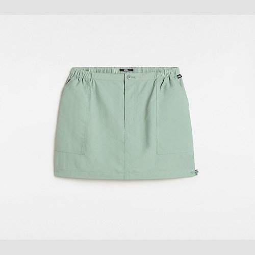 VANS Riley Nylon Mini Skirt (iceberg Green) Women Green, Size XS