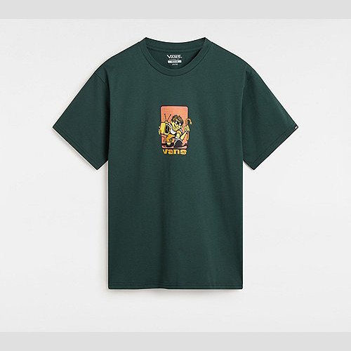 VANS Robbie T-shirt (black) Men Green, Size XXL