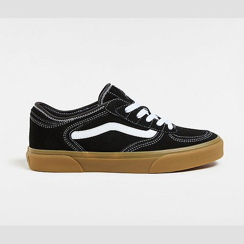 VANS Rowley Classic Shoes (black/white/gum) Unisex Black, Size 12