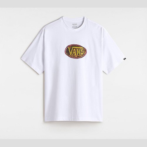 VANS Scribblex T-shirt (white) Men White, Size XXL