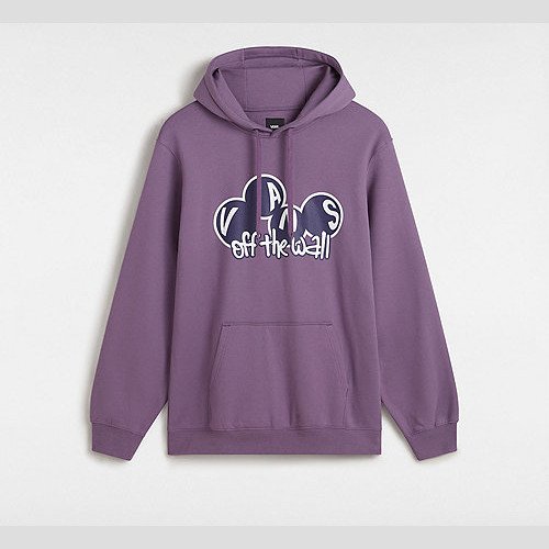 VANS Scuttle Pullover Hoodie (grape Jam) Men Purple, Size XXL