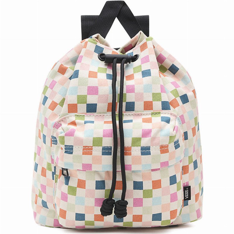 Checkered rose backpack hotsell