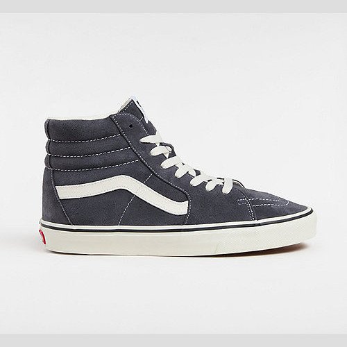 VANS Sk8-hi Pig Suede Shoes (gray) Unisex Grey, Size 12