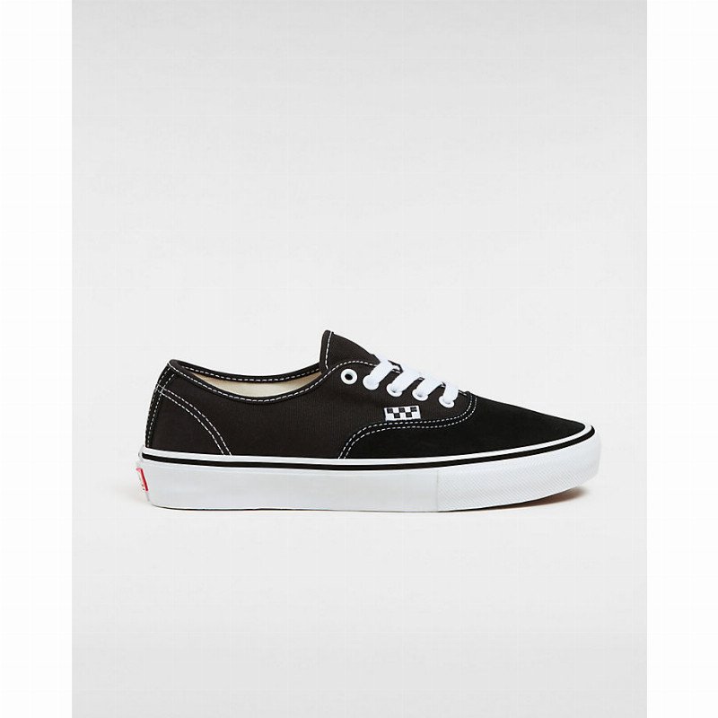 VANS Skate Authentic Shoes (black/white) Unisex Black, Size 12