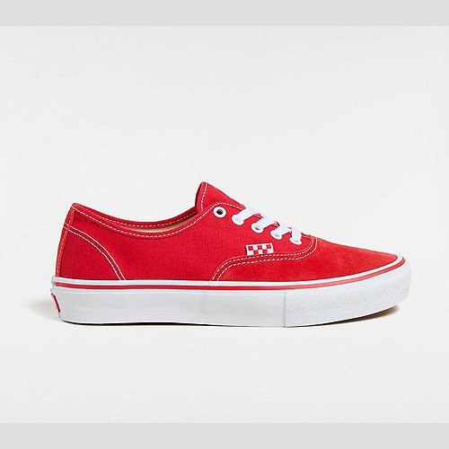 VANS Skate Authentic Shoes (red) Unisex Red, Size 12