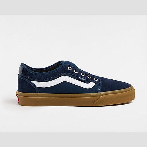 VANS Skate Chukka Low Sidestripe Shoes (navy/gum) Unisex Blue, Size 15