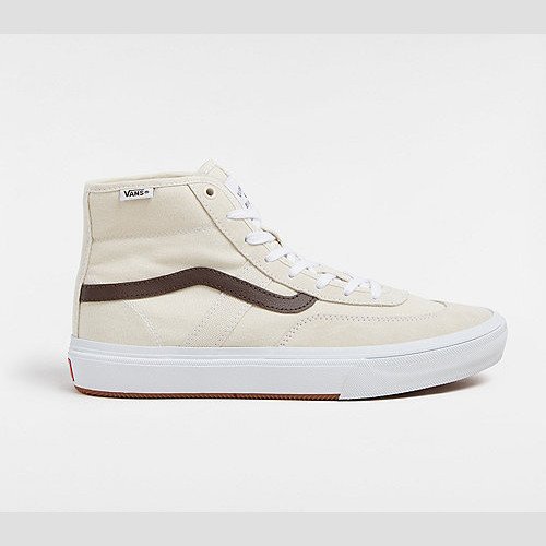 VANS Skate Crockett High Shoes (turtle Dove) Unisex Beige, Size 12