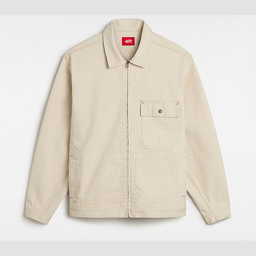 VANS Skate Garage Jacket Natural (natural) Men Beige, Size XXL