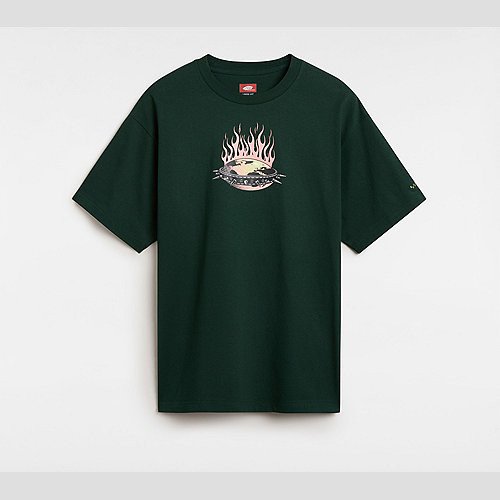 VANS Skate Global Dominance T-shirt (scarab) Men Green, Size XXL