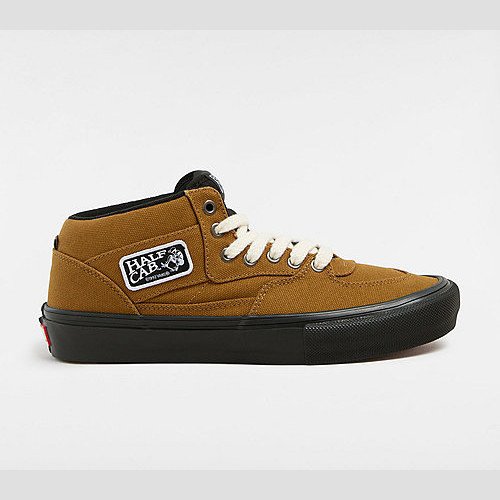 VANS Skate Half Cab Duck Canvas Shoes (golden Brown/bl) Unisex Brown, Size 12