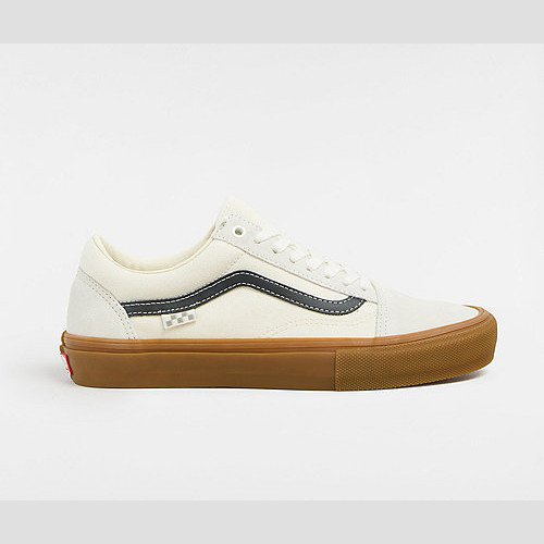 VANS Skate Old Skool Shoes (marshmallow/gum) Unisex White, Size 12