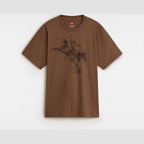 VANS Skate Pedro Delfino T-shirt (walnut) Men Brown, Size XS