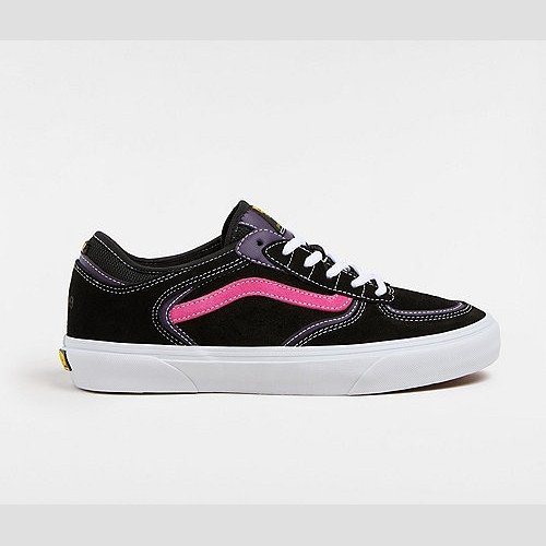 VANS Skate Rowley Shoes (black/pink) Unisex Pink, Size 12