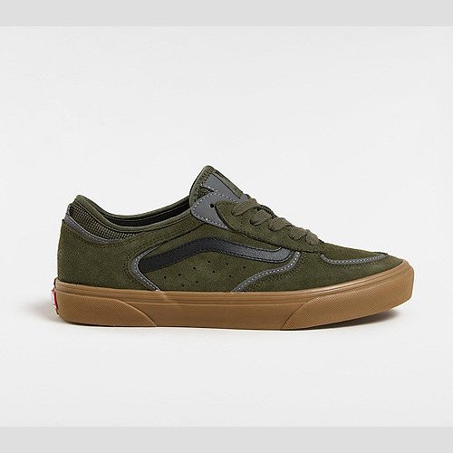 VANS Skate Rowley Shoes (green/gum) Unisex Green, Size 12