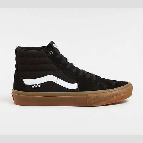 VANS Skate Sk8-hi Shoes (black/gum) Unisex Black, Size 12