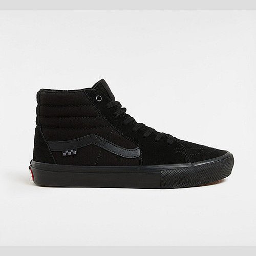 VANS Skate Sk8-hi Shoes (black/black) Unisex Black, Size 12