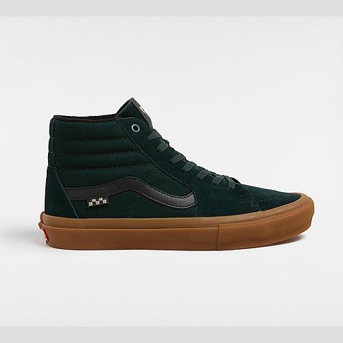 VANS Skate Sk8-hi Shoes (green/gum) Unisex Green, Size 12