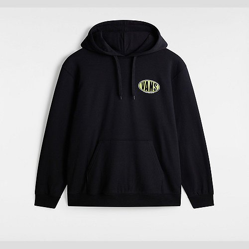 VANS Spray On Loose Pullover Hoodie (black) Men Black, Size XXL