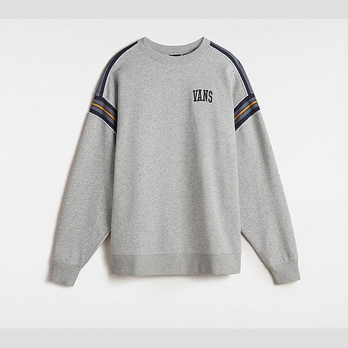 VANS Stadium Crew Sweatshirt (cement Heather) Women Grey, Size XXS