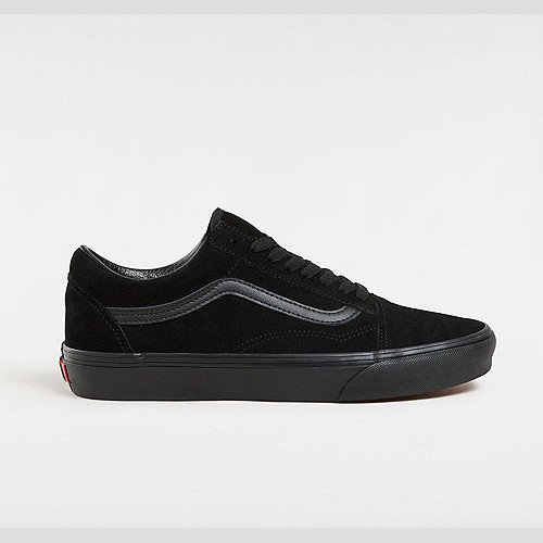 VANS Suede Old Skool Shoes ((suede) Black/black/black) Unisex , Size 12