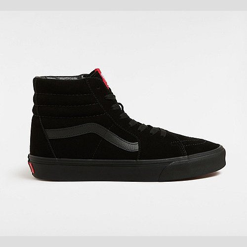 VANS Suede Sk8-hi Shoes (black/black) Unisex Black, Size 15