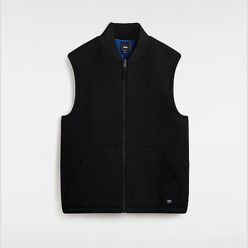 VANS Talbot Reversible Vest (black/true Blue) Men Black, Size XXL