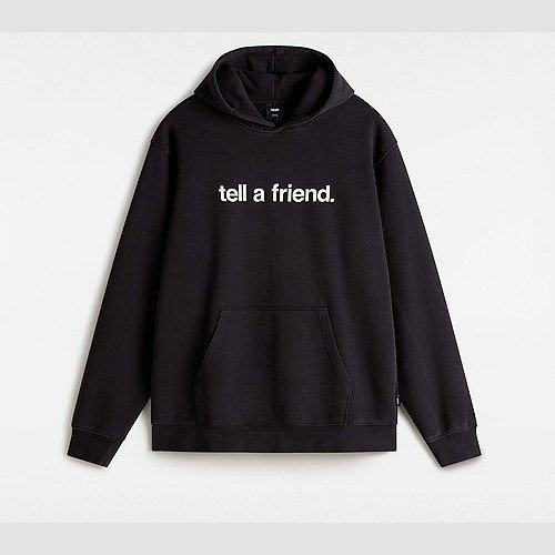 VANS Tell A Friend Crew Pullover Hoodie (black) Men Black, Size XXL