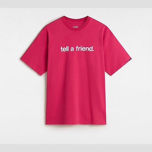 VANS Tell A Friend T-shirt (cherries Jubile) Unisex Pink, Size XXL