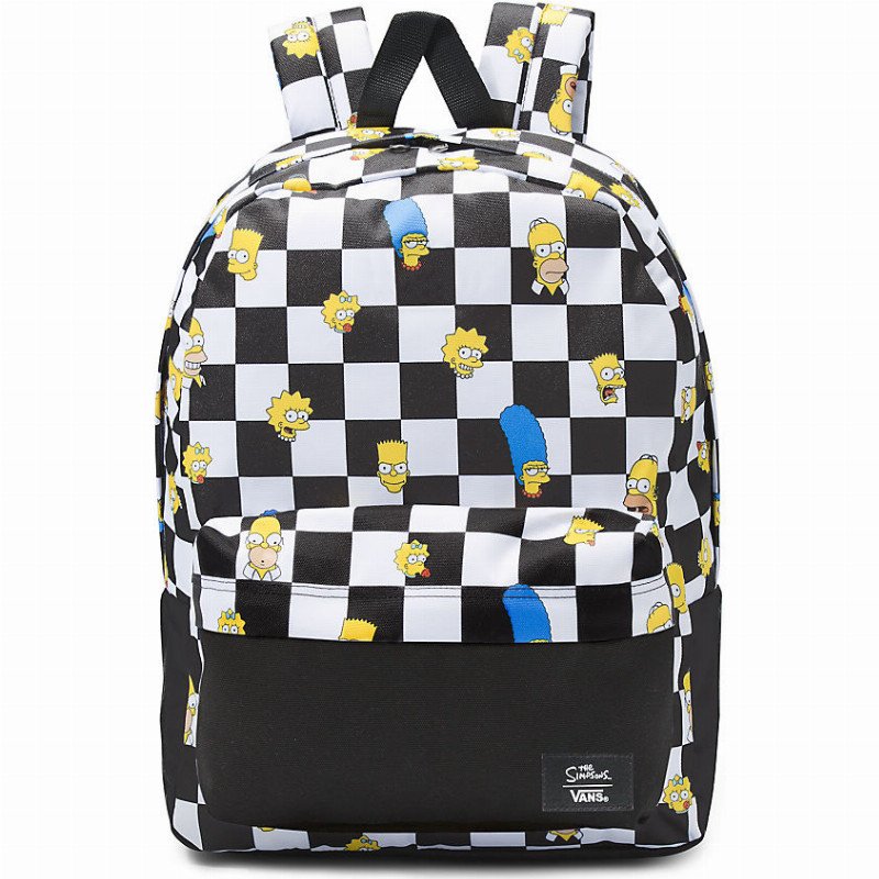 sunflower checkered vans backpack