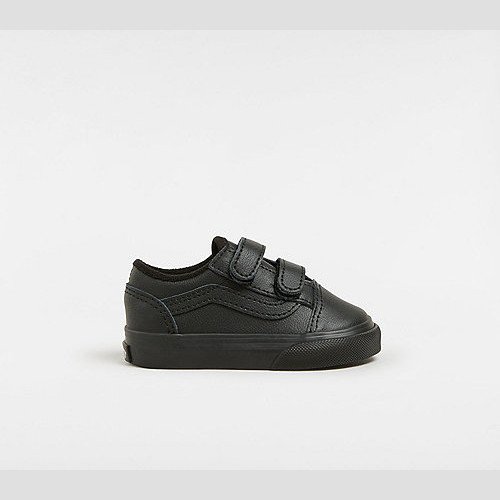 VANS Toddler Old Skool Shoes (1-4 Years) (black/mono) Toddler Black, Size 9.5