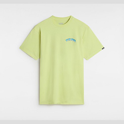 VANS True Waves T-shirt (lime Sherbet) Men Yellow, Size XXL