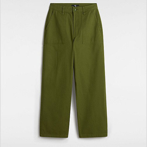 VANS Union Relaxed Carpenter Trousers (pesto) Women Green, Size 32