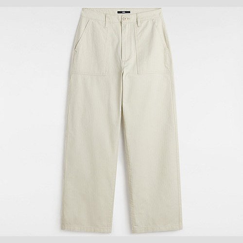 VANS Union Relaxed Carpenter Trousers (turtle Dove) Women Beige, Size 32