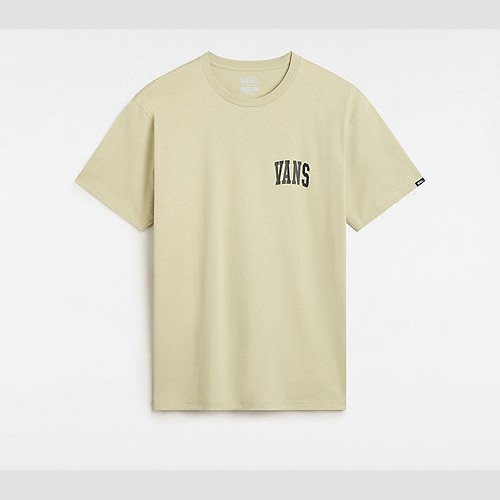 VANS Vans Varsity T-shirt (elm) Men Beige, Size XXL