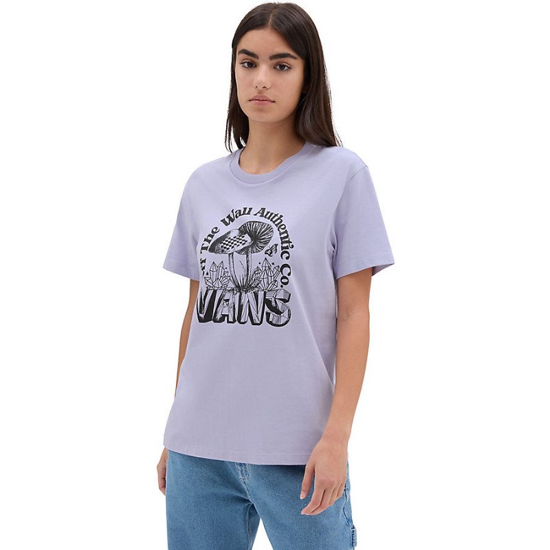 purple vans shirt womens