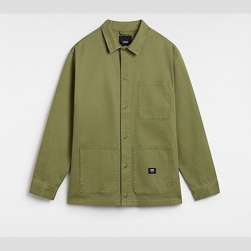 VANS Westfield Shacket (loden Green) Men Green, Size XXL