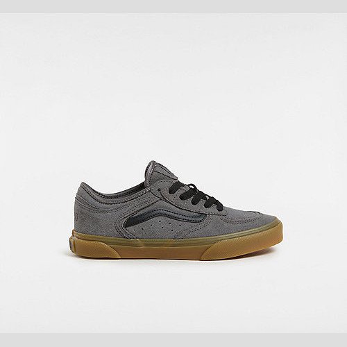 VANS Youth Rowley Classic Shoes (8-14 Years) (pewter/gum) Youth Grey, Size 6