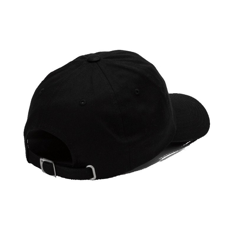 Circle Stone Dad Cap in Black