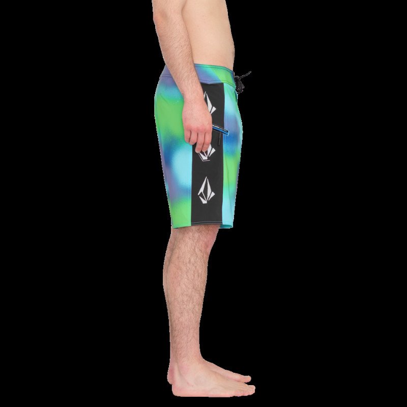 Lido Iconic Boardshorts in Electric Green