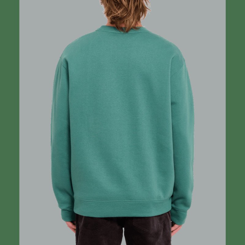 Single Stone Crew Sweatshirt in Sea Green