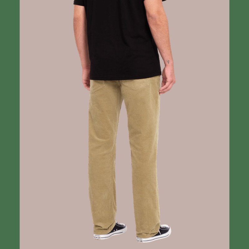 Solver 5 Pocket Cord Trousers in Khaki